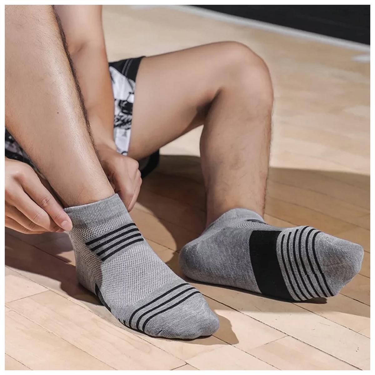 Foto 4 pulgar | Calcetas Altas Calidad Z-aerox Mxikc-002 2pares Gris