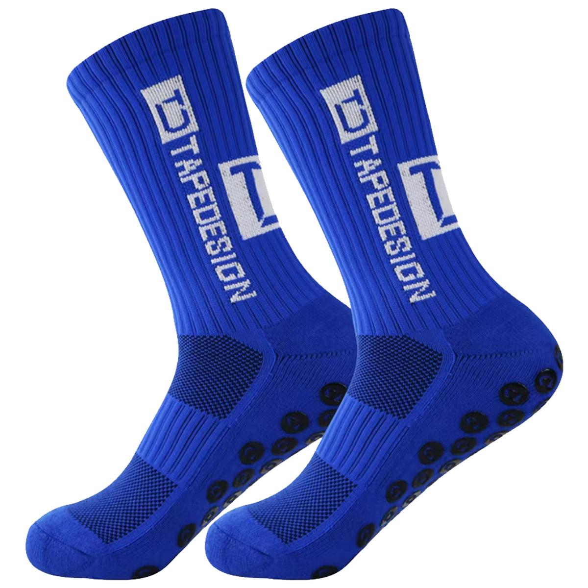 Foto 3 pulgar | Calcetas Antideslizantes  Z-aerox Mxleu-001 1par Azul