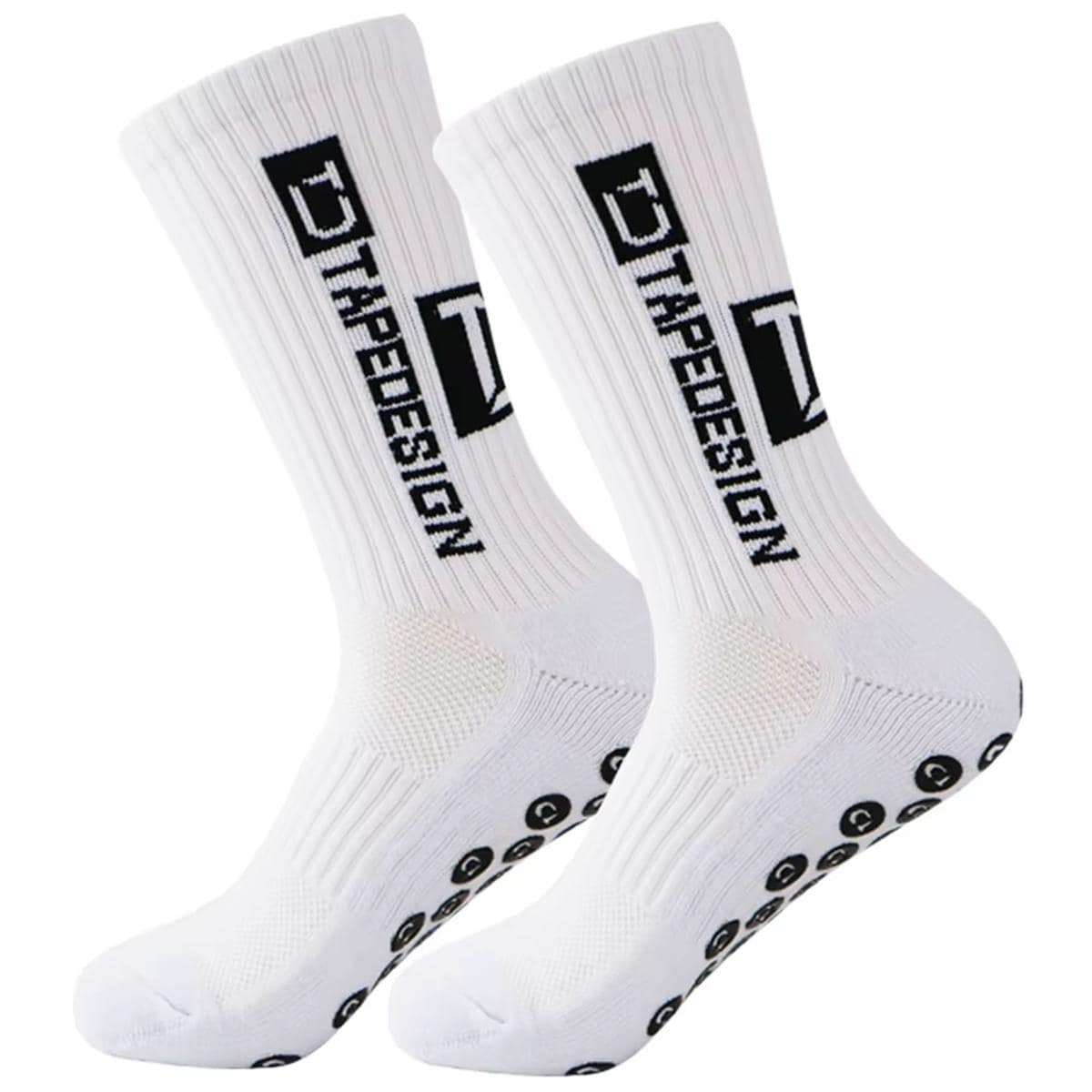 Calcetines De Fútbol Acolchados Z-aerox Mxiws-002 2pares Blanco $402