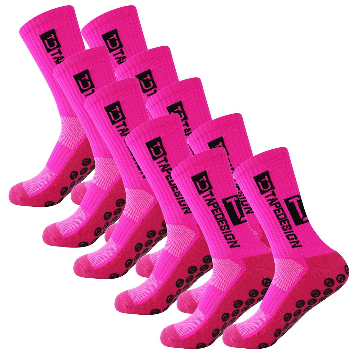 Foto 2 pulgar | Pares De Calcetas Deportivas Z-aerox Mxkps-005 5pares Rosa