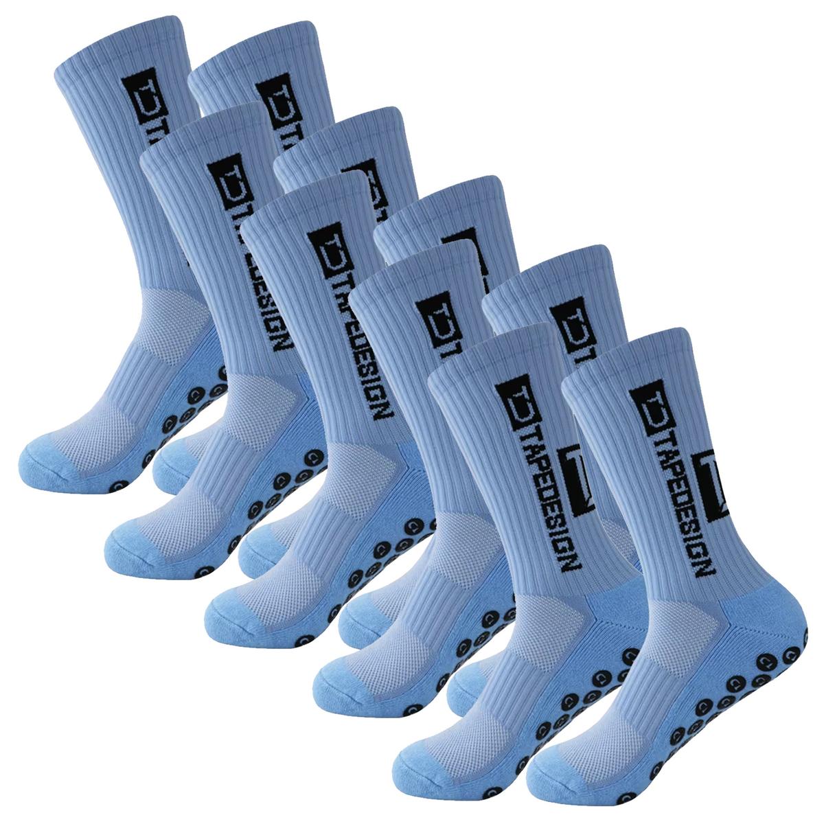 Foto 2 pulgar | Calcetines De Media Pantorrilla Z-aerox Mxybk-005 5pares Celeste