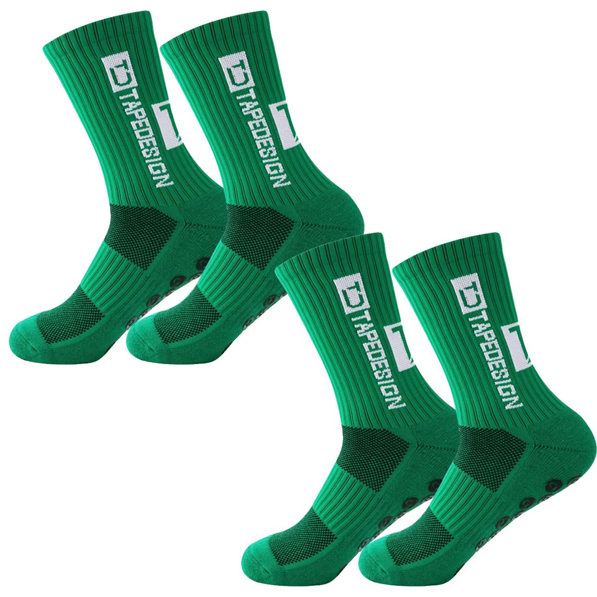 Foto 2 pulgar | Pares De Medias Antideslizantes Z-aerox Mxsen-002 2pares Verde