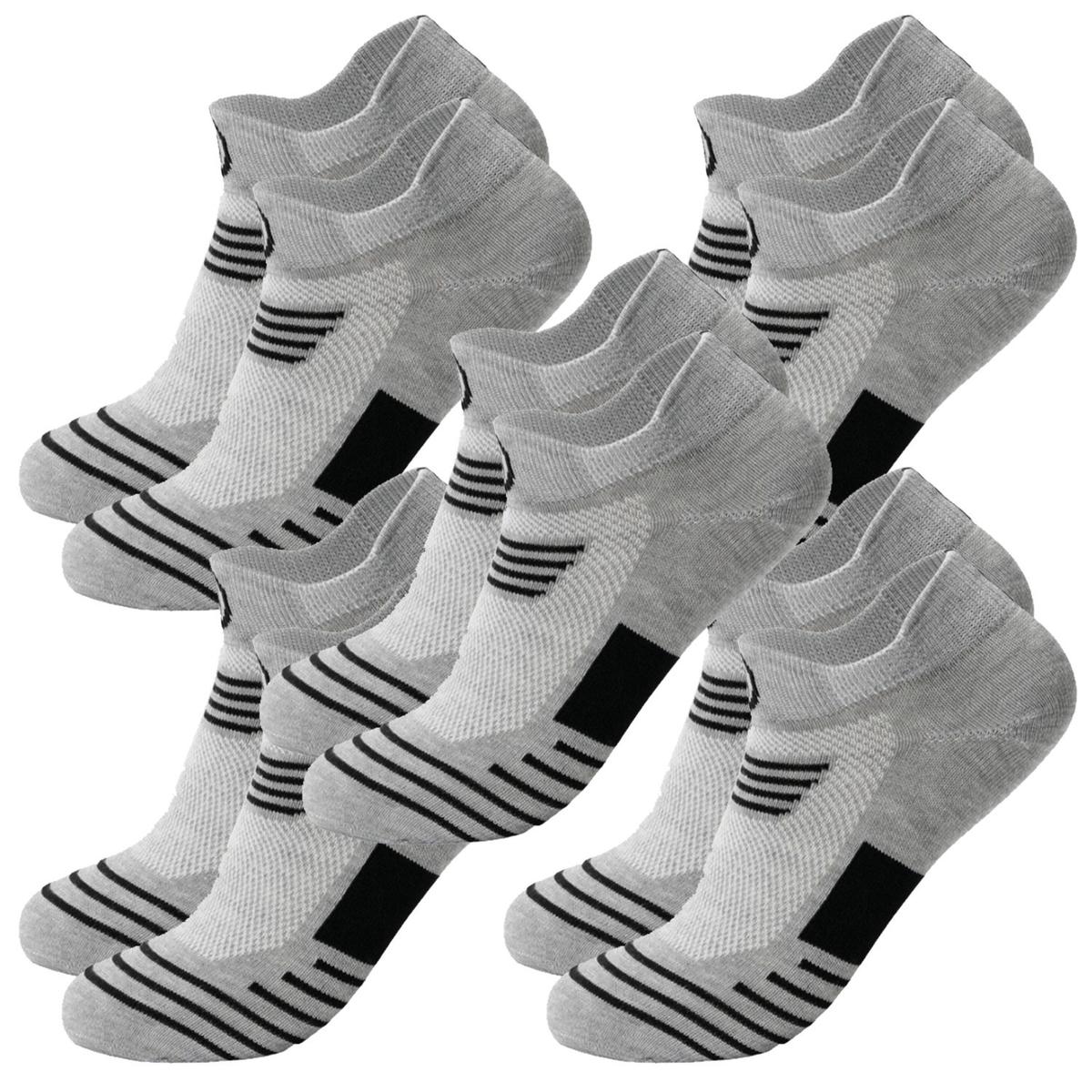 Foto 1 | Calcetas Unisex Z-aerox Mxikc-005 5pares Gris