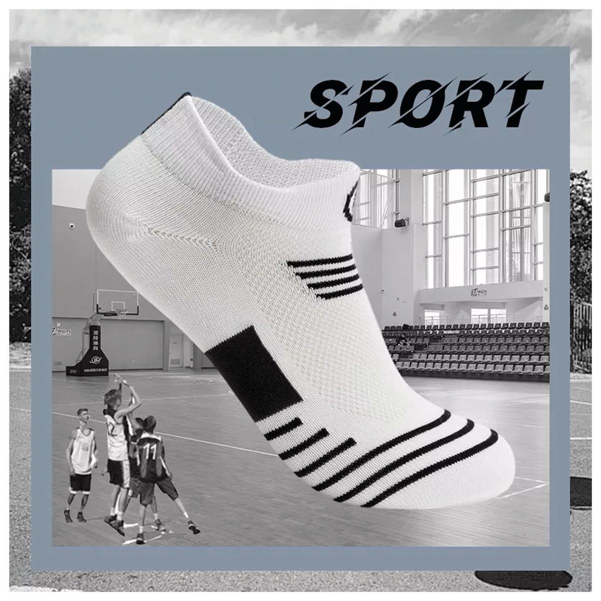 Foto 4 pulgar | Calcetas Suaves Z-aerox Mxikn-005 5pares Blanco