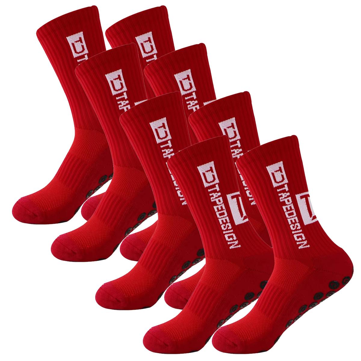 Foto 2 | Calcetas Unisex Z-aerox Mxedp-004 4pares Rojo
