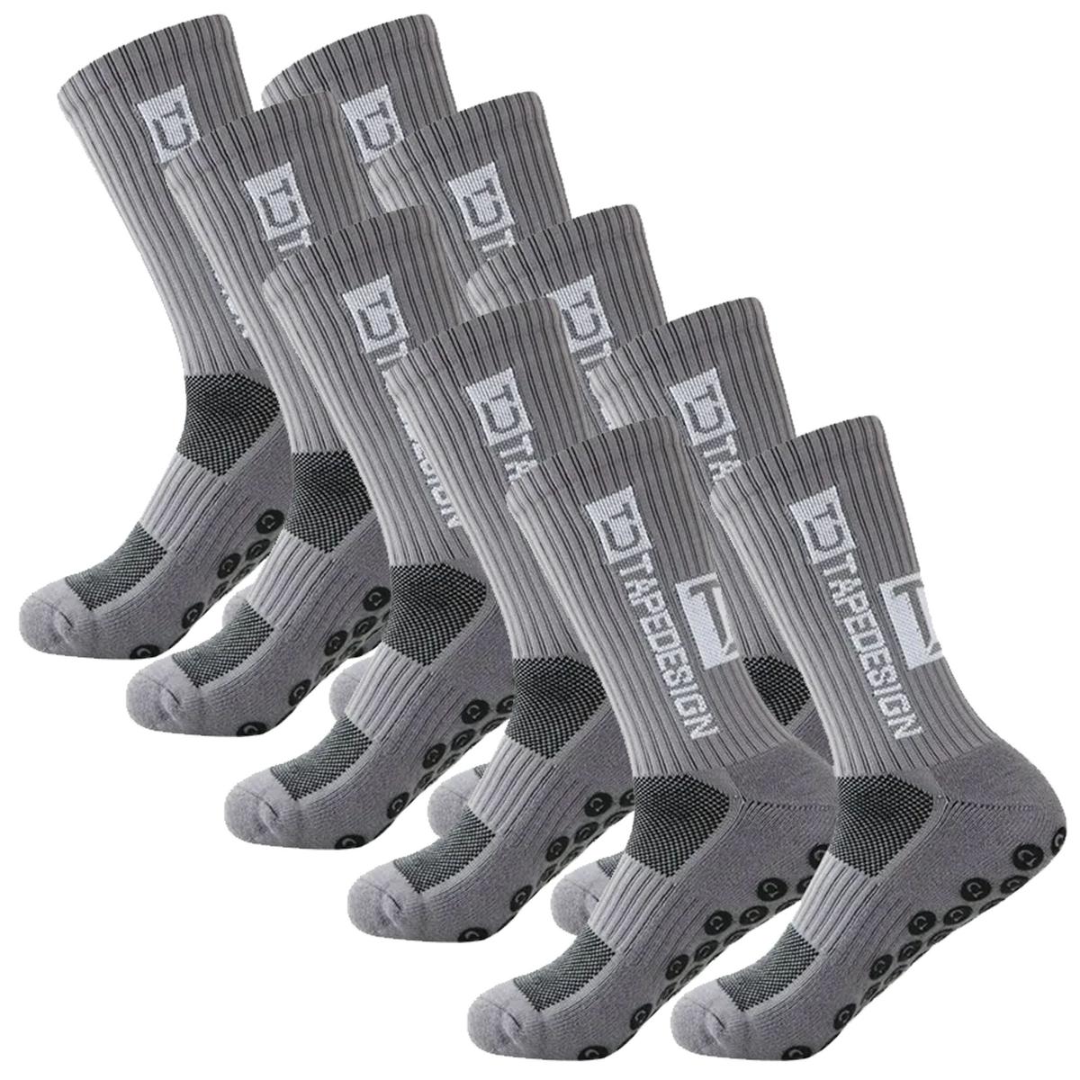 Foto 3 pulgar | Calcetines Antideslizantes Z-aerox Mxyes-005 5pares Gris