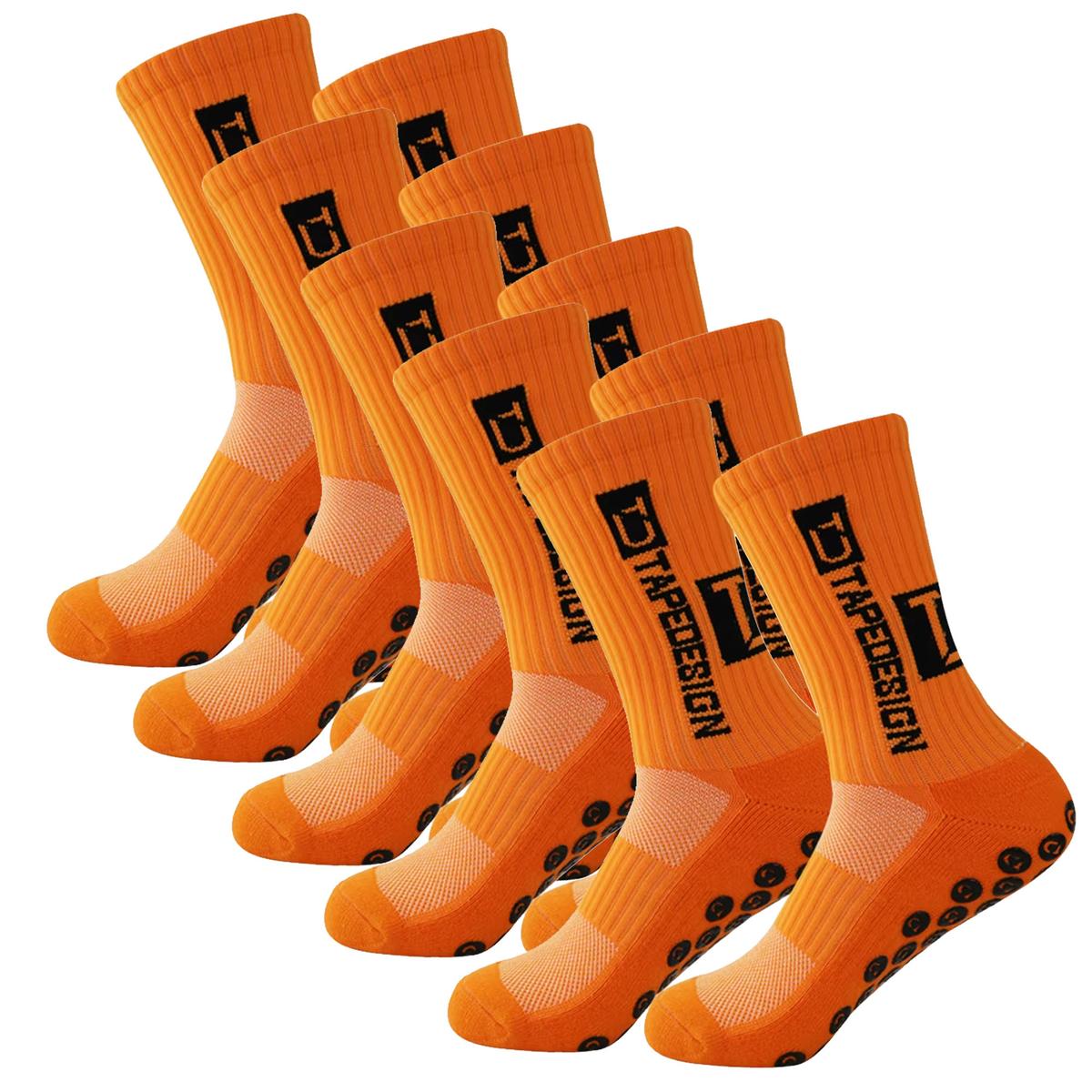 Foto 2 pulgar | Calcetas Tuvo Medio Z-aerox Mxgna-005 5pares Naranja