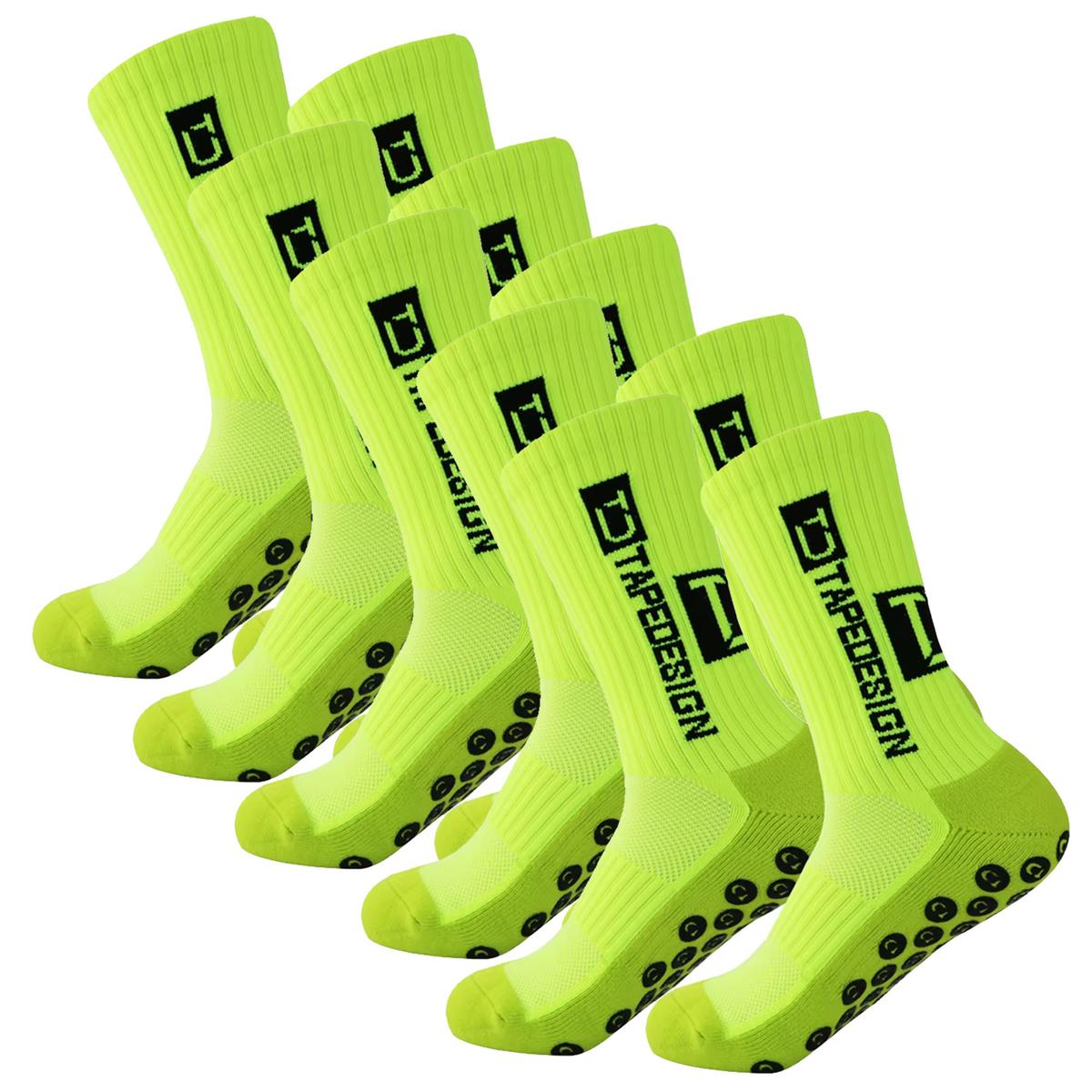 Foto 2 pulgar | Calcetines De Entrenamiento Z-aerox Mxnce-005 5pares Verde Fluorescente