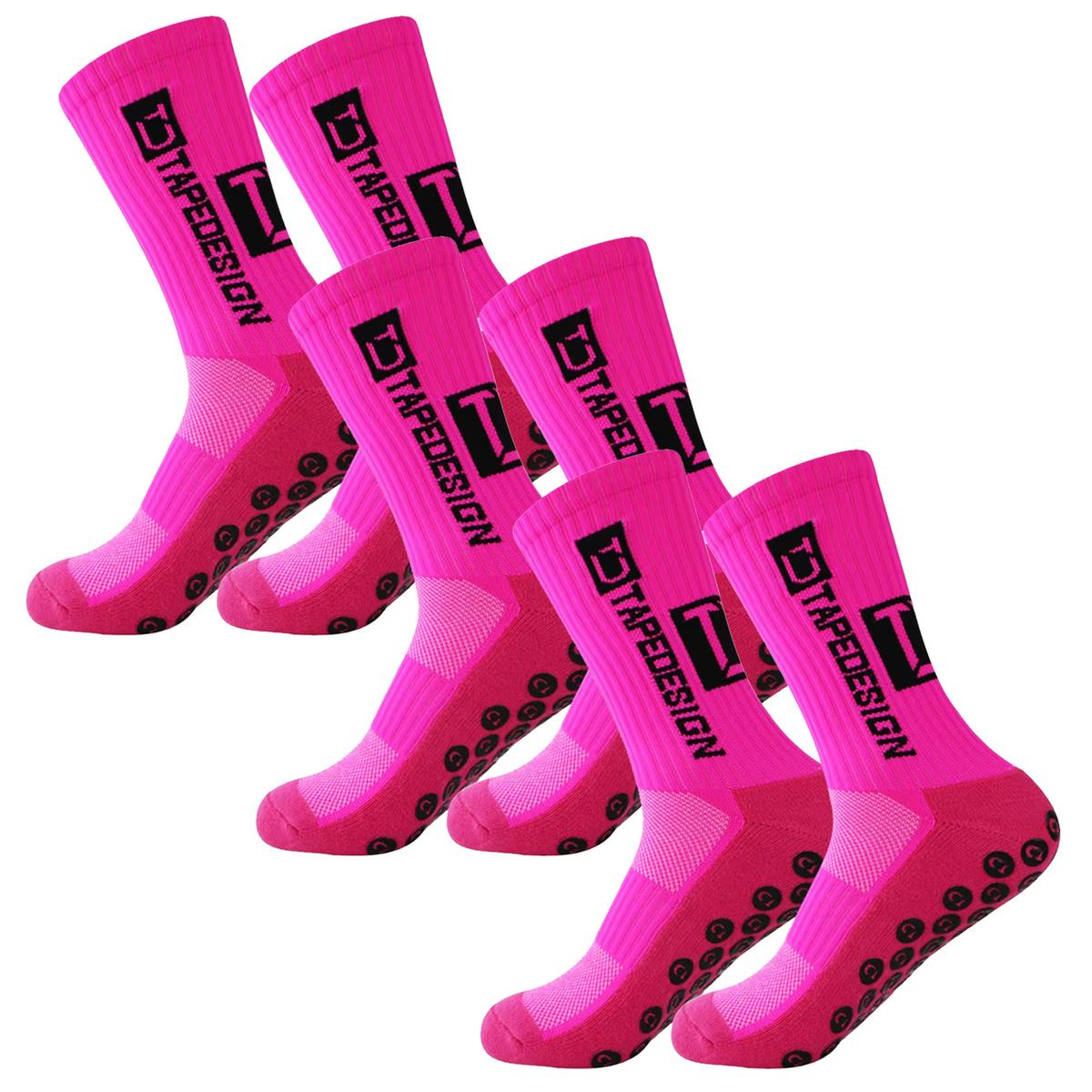 Foto 2 pulgar | Pares De Calcetines Z-aerox Mxkps-003 3pares Rosa