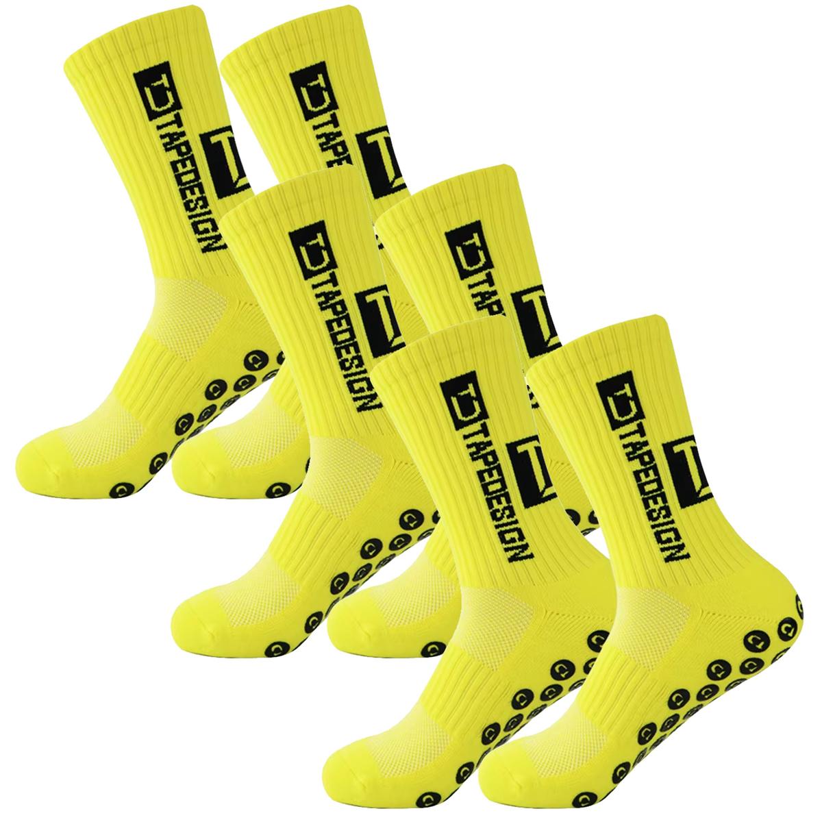 Foto 2 pulgar | Calcetines De Rendimiento Deportivo Z-aerox Mxwle-003 3pares Amarillo