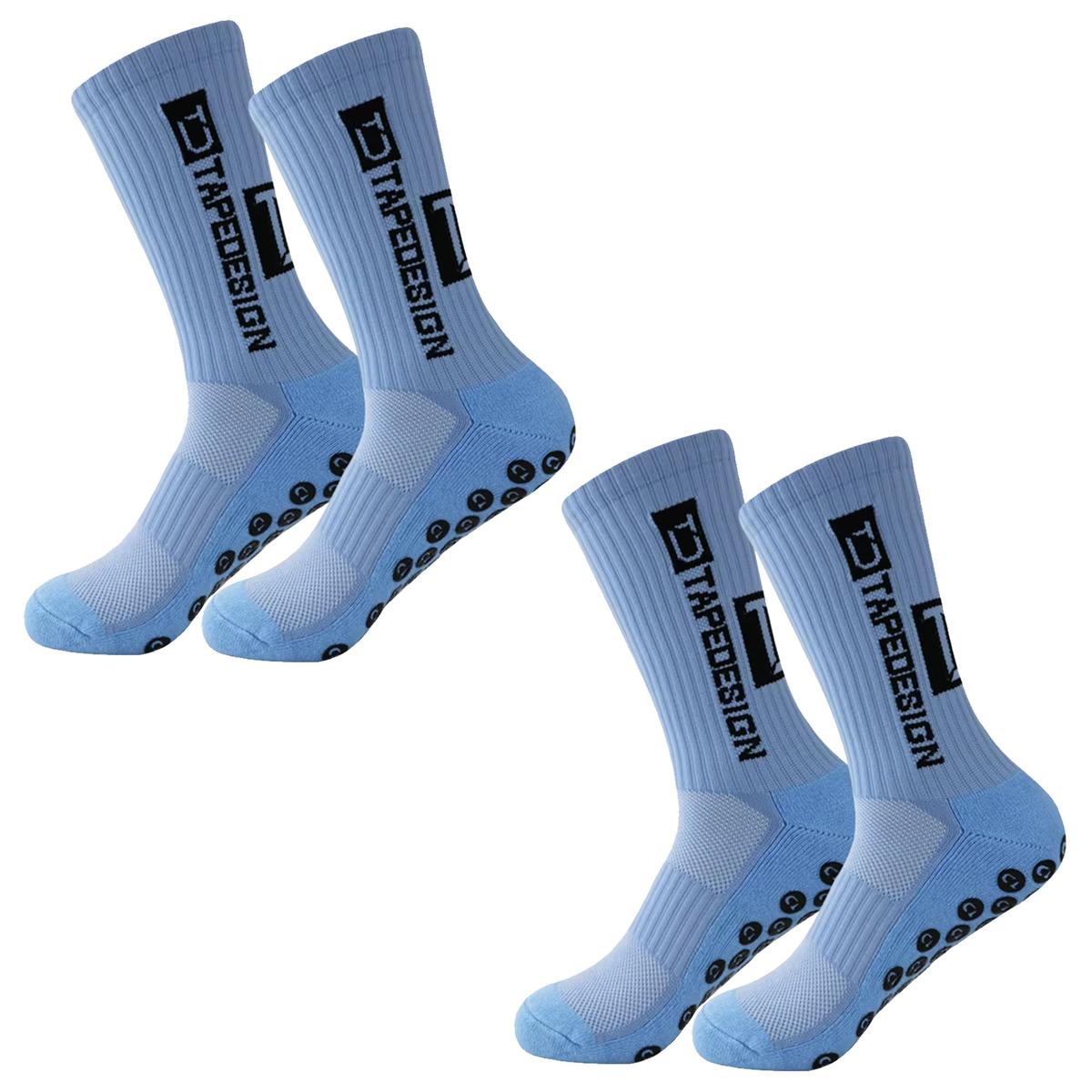 Foto 2 pulgar | Calcetines Antideslizantes Z-aerox Mxybk-002 2pares Celeste