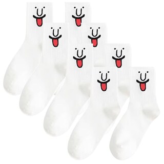 Foto 2 | Calcetines Para Todas Las Edades Aerox Mxmjw-004 4pares Blanco