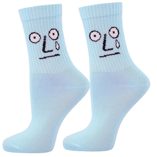 Foto 3 | Calcetines Llamativos Aerox Mxmje-002 2pares Azul