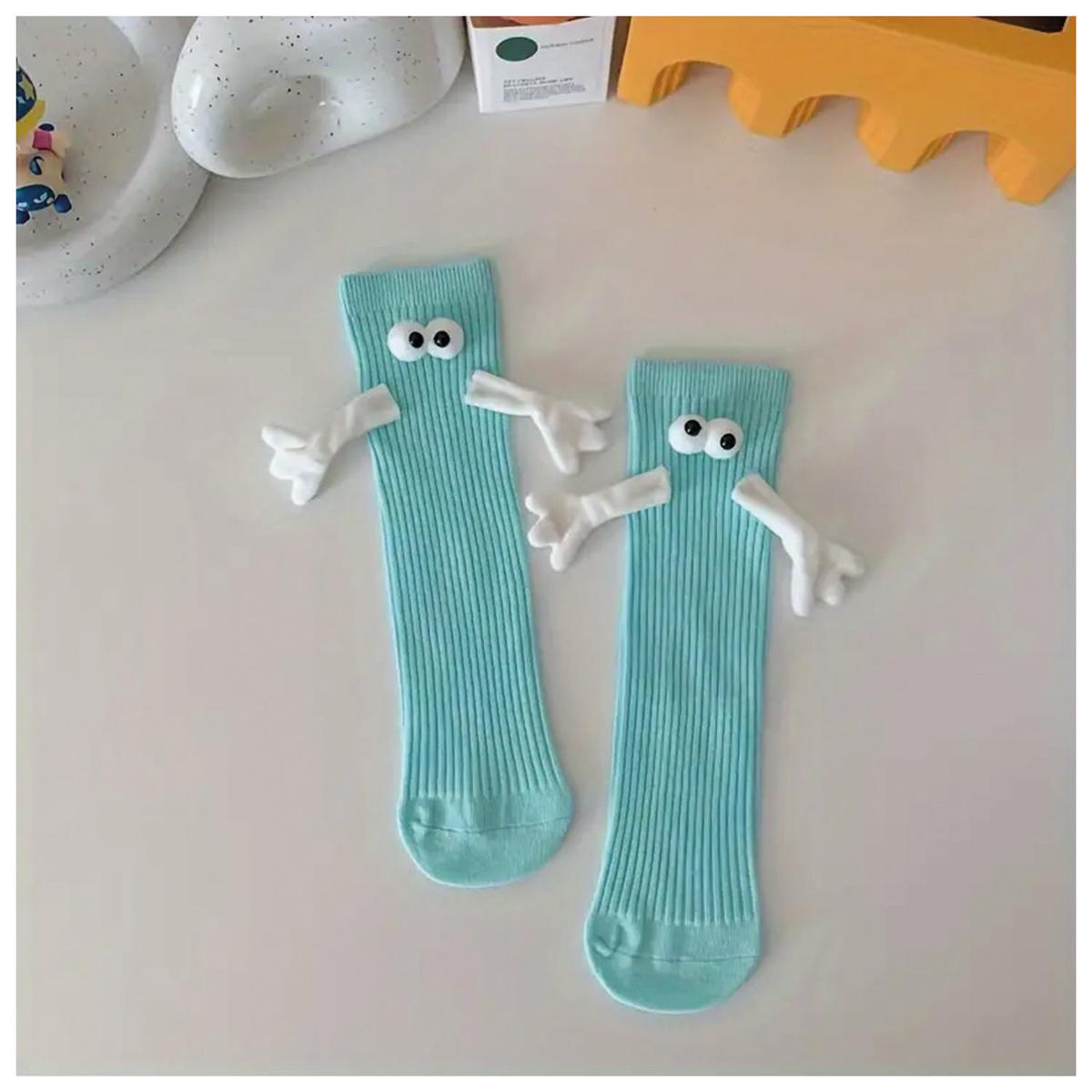 Foto 4 pulgar | Medias Animadas Aerox Mxoxg-005 5pares Verde Menta