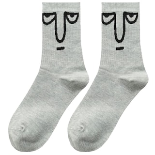 Foto 1 | Par De Calcetas De Emojis Aerox Mxmjo-001 1par Gris