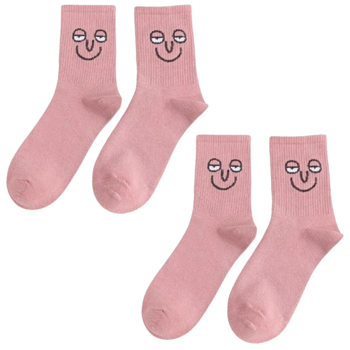 Foto 1 | Calcetines Estampados Aerox Mxmjs-002 2pares Rosa
