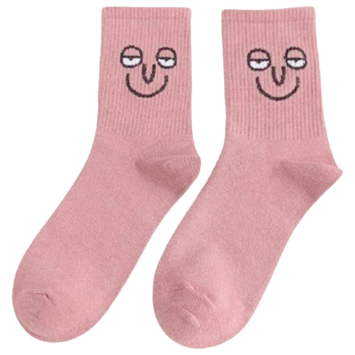 Foto 1 | Calcetas Sonrientes Aerox Mxmjs-001 1par Rosa