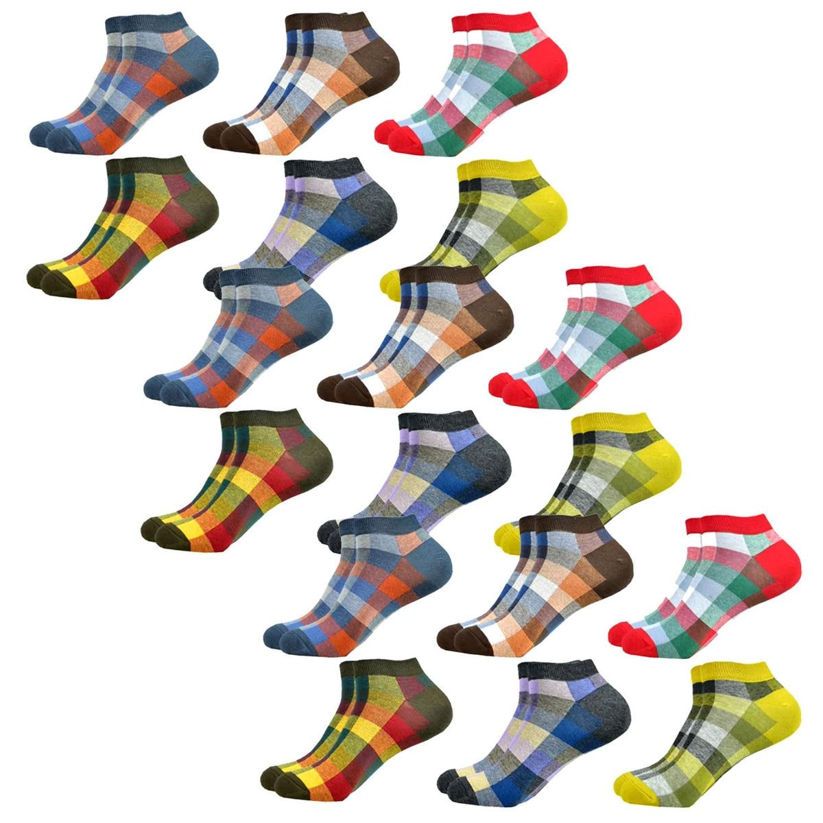 Calcetas De Figuras Abstractas Aerox Mxoeo-003 3paq Multicolor $899