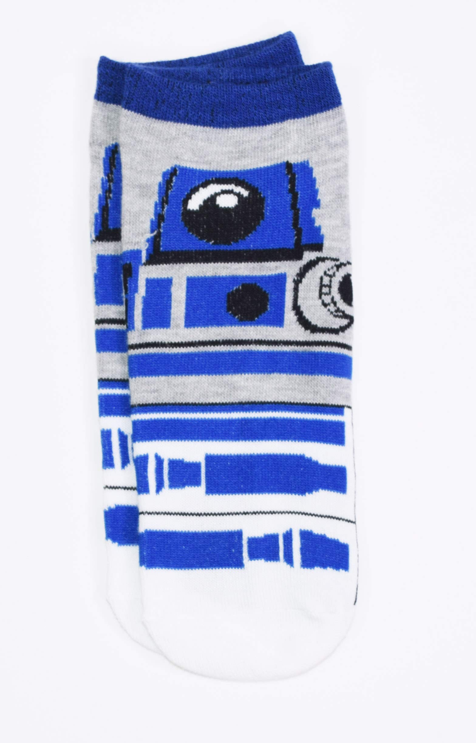 Foto 6 pulgar | Calcetines Tobilleros Star Wars Chewbacca Darth Vader R2-d2, Paquete De 5 - Venta Internacional.