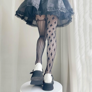 Foto 4 | Calcetines Tipo Pantimedias Huoguo Dark Net Black Silk Para Mujer - Venta Internacional.