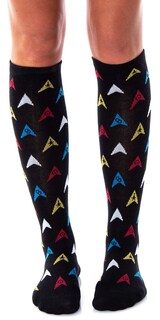 Foto 5 | Calcetines Star Trek Con Insignias De Argyle Y Trexel A La Altura De La Rodilla Para Mujer Paquete De 2 - Venta
