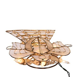 Foto 6 | Adorno para Árbol Kurt Adler UL3113 Capiz Angel con Enredaderas y Perlas - Venta Internacional