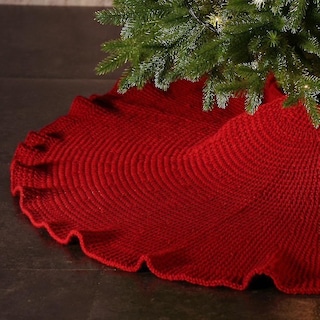 Foto 2 | Exhibidores De Decoración Navideña, Faldón De Lana Para Árbol De Navidad - Venta Internacional.