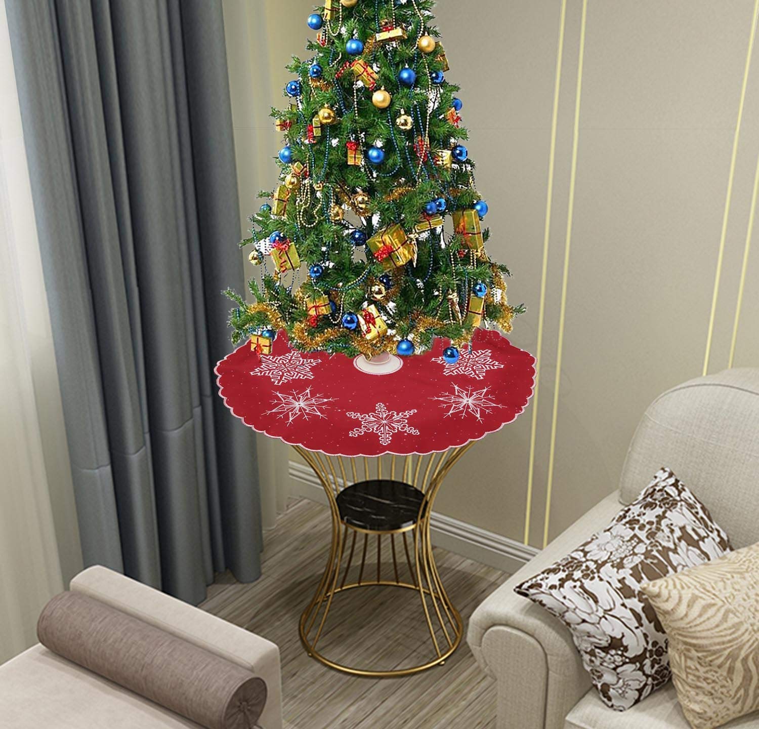 Foto 4 pulgar | Minicopo De Nieve Con Forma De Árbol Simhomsen, Tamaño Pequeño, Para Navidad - Venta Internacional.