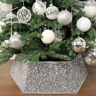 Foto 1 | Collar De Árbol De Navidad Con Lentejuelas De Navidad, 85 Cm, Para Decoración Del Hogar - Venta Internacional.