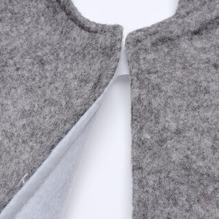 Foto 4 | Falda Xamshor Bordada Con Forma De Copo De Nieve Gris De 80 Cm Para Árbol De Navidad - Venta Internacional.
