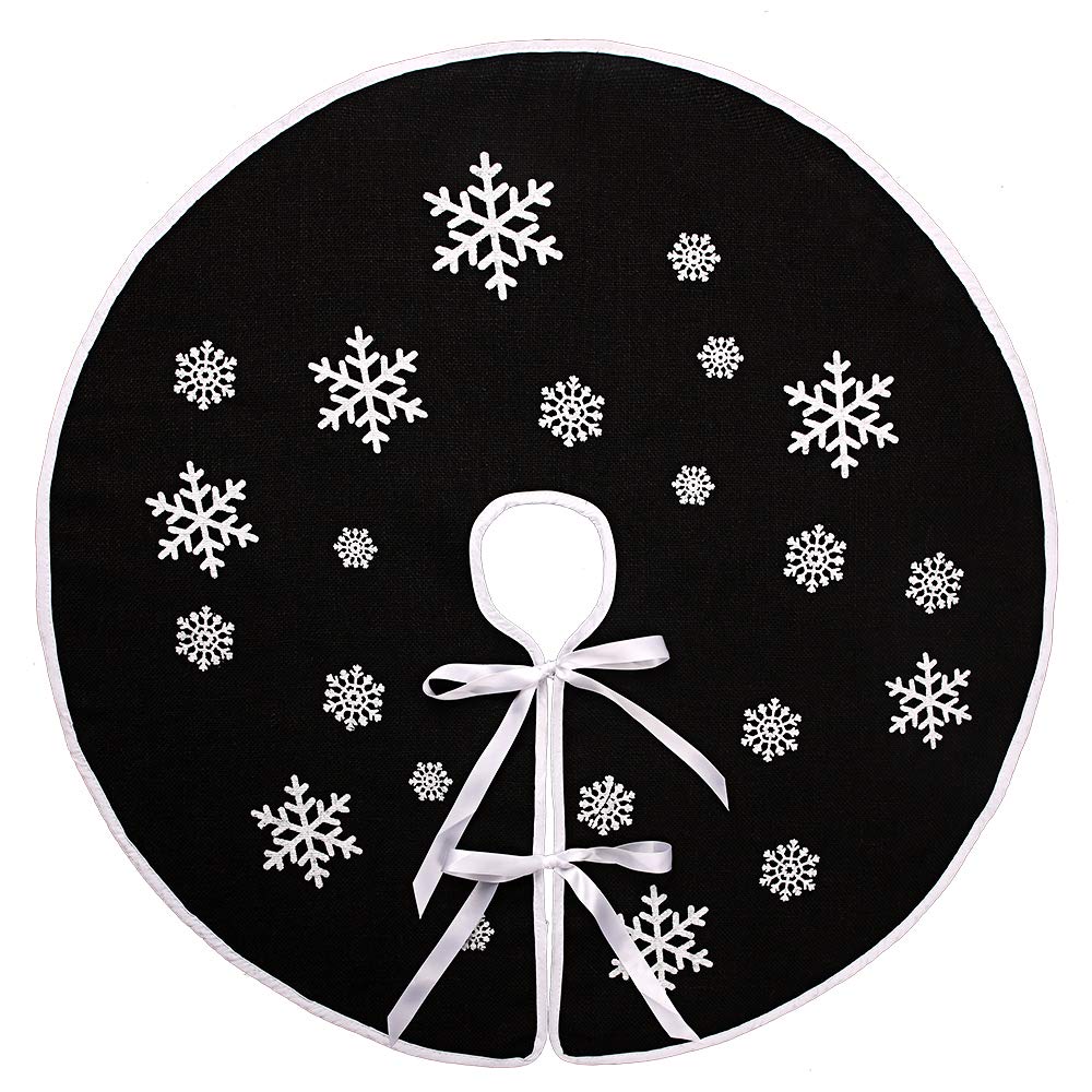 Foto 1 | Faldón De Arpillera Rústico N&t Nieting Para Árbol De Navidad, 76 Cm De Diámetro - Venta Internacional.