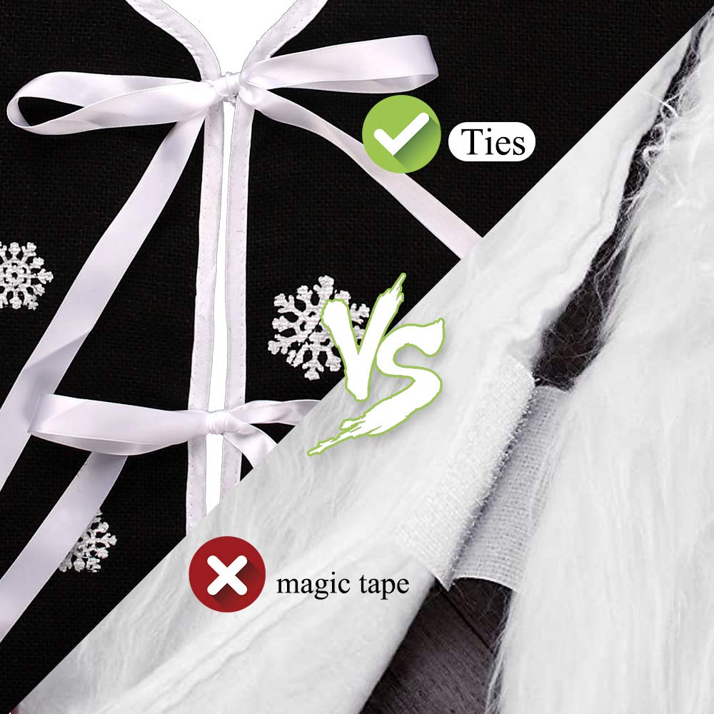 Foto 5 pulgar | Faldón De Arpillera Rústico N&t Nieting Para Árbol De Navidad, 76 Cm De Diámetro - Venta Internacional.
