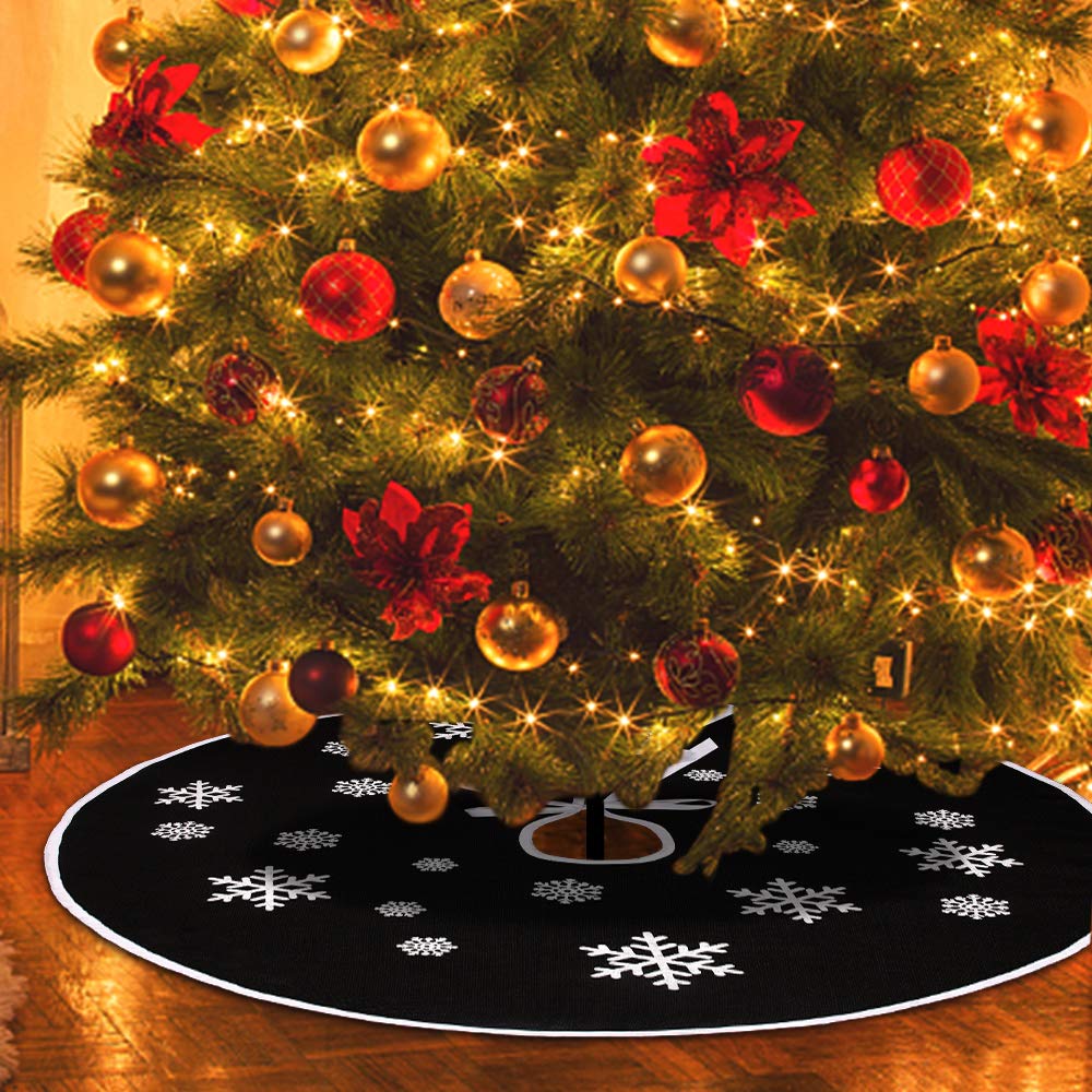 Foto 8 pulgar | Faldón De Arpillera Rústico N&t Nieting Para Árbol De Navidad, 76 Cm De Diámetro - Venta Internacional.