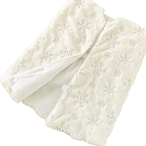 Foto 4 pulgar | Falda Para Árbol De Navidad Amidaky, Piel Sintética Blanca, 78 Cm De Diámetro - Venta Internacional.