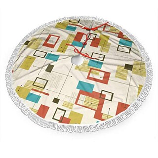 Foto 2 | Falda Con Forma De Árbol De Navidad Ghygty, Moderna, De Mediados De Siglo, 90 Cm, Con Bolsa - Venta Internacional.