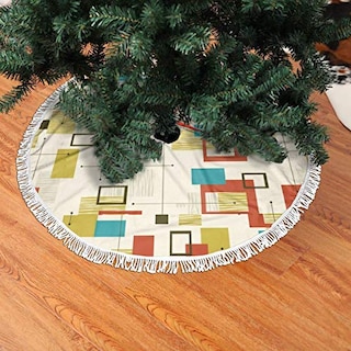 Foto 3 | Falda Con Forma De Árbol De Navidad Ghygty, Moderna, De Mediados De Siglo, 90 Cm, Con Bolsa - Venta Internacional.