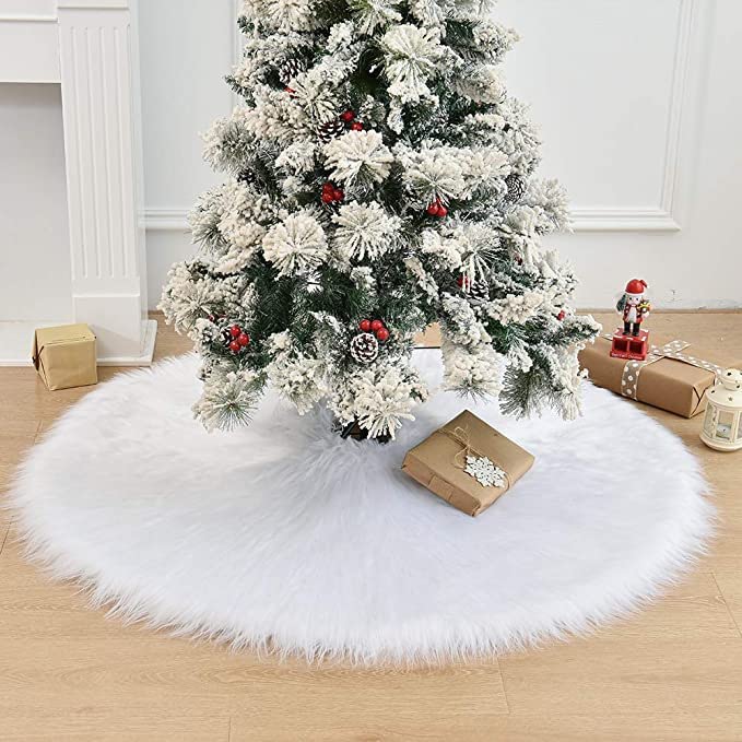 Foto 6 | Falda Ikape Para Árbol De Navidad, Extra Grande, 180 Cm, Piel Sintética - Venta Internacional.
