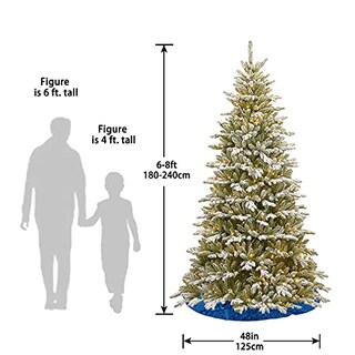 Foto 5 | Falda Para Árbol De Navidad, Lentejuelas Shinybeauty, 48 Cm, Color Azul Real - Venta Internacional.