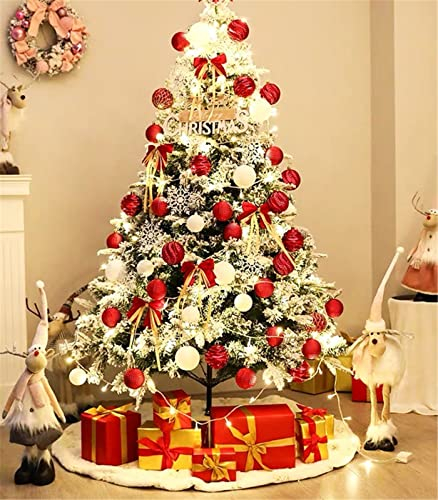 Foto 6 | Falda B-cool Para Árbol De Navidad, Piel Sintética, 122 Cm, Con Lentejuelas Doradas - Venta Internacional.