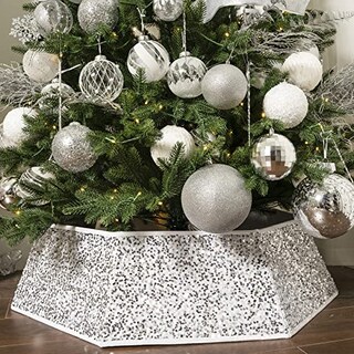 Foto 4 | Collar De Árbol De Navidad Con Lentejuelas De Navidad, 85 Cm, Para Decoración Del Hogar - Venta Internacional.
