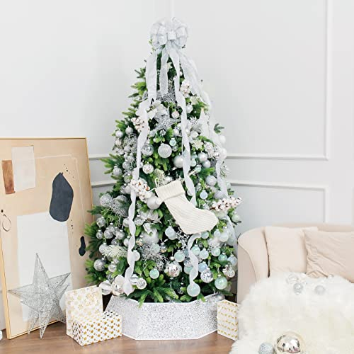 Foto 7 pulgar | Collar De Árbol De Navidad Con Lentejuelas De Navidad, 85 Cm, Para Decoración Del Hogar - Venta Internacional.