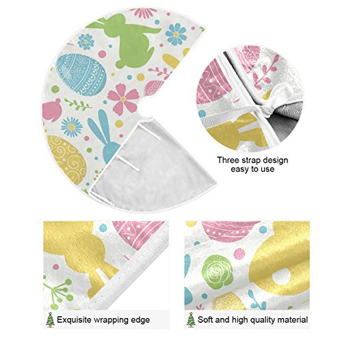 Foto 3 pulgar | Falda Qilmy Para Árbol De Navidad, Doble Capa Fina, 90 Cm/120 Cm - Venta Internacional.