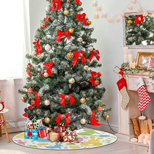 Foto 5 pulgar | Falda Qilmy Para Árbol De Navidad, Doble Capa Fina, 90 Cm/120 Cm - Venta Internacional.