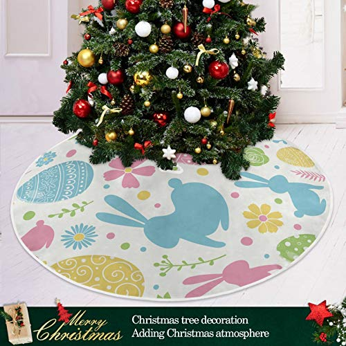 Foto 7 pulgar | Falda Qilmy Para Árbol De Navidad, Doble Capa Fina, 90 Cm/120 Cm - Venta Internacional.