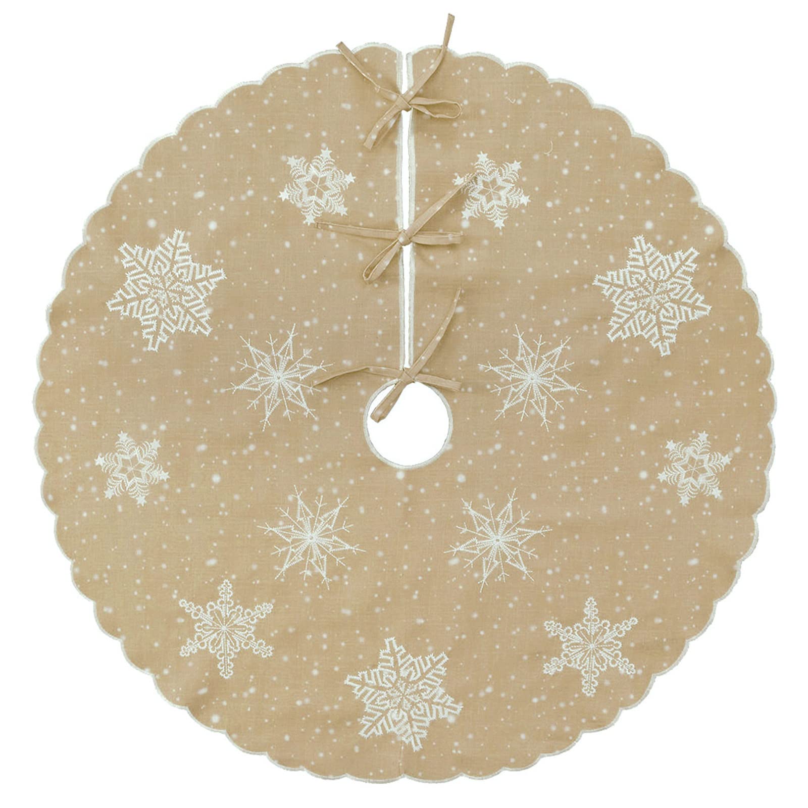Foto 1 | Falda De Árbol De Navidad Bordada Simhomsen Rustic Farmhouse  - Venta Internacional.