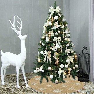 Foto 3 | Falda De Árbol De Navidad Bordada Simhomsen Rustic Farmhouse - Venta Internacional.