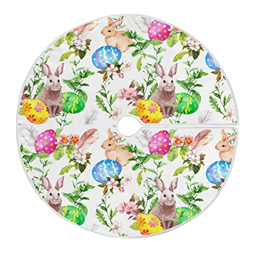 Foto 1 | Falda Qilmy Para Árbol De Navidad, Doble Capa, Poliéster Fino, 90 Cm - Venta Internacional.