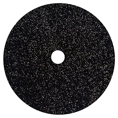 Foto 3 pulgar | Falda Para Árbol De Navidad Fuhsy, Terciopelo Con Lentejuelas, 90 Cm, Color Negro Con Purpurina - Venta Internacional.
