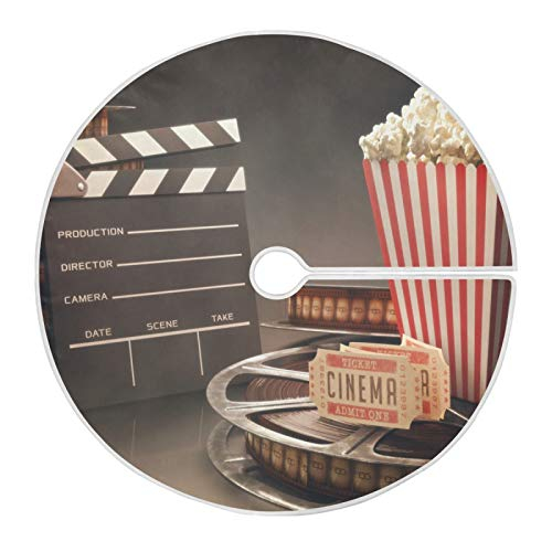 Foto 2 pulgar | Faldón De Árbol De Navidad Attx Para Cine, Palomitas, 120 Cm - Venta Internacional.