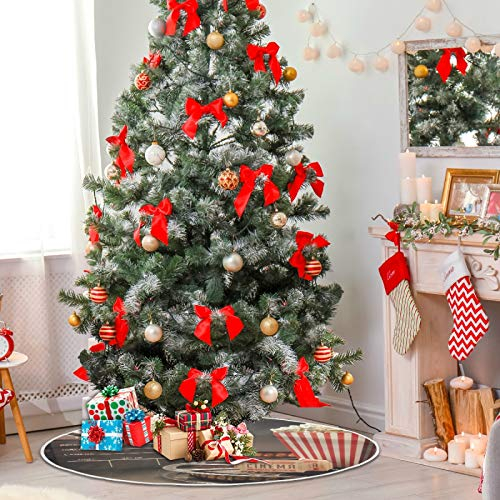 Foto 5 pulgar | Faldón De Árbol De Navidad Attx Para Cine, Palomitas, 120 Cm - Venta Internacional.